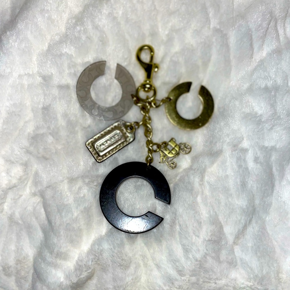 Coach charm